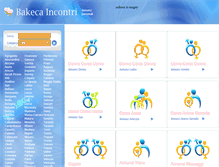 Tablet Screenshot of monza.bakecaincontri.com